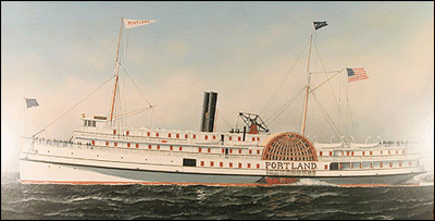 Колесный пароход