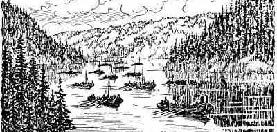 Дружина Ермака на Чусовой